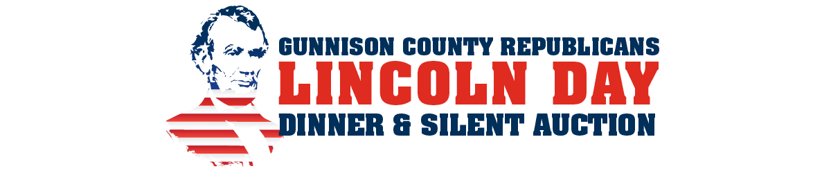 Gunnison County Lincoln Day Dinner Logo