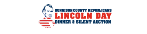 Gunnison County Lincoln Day Dinner Logo